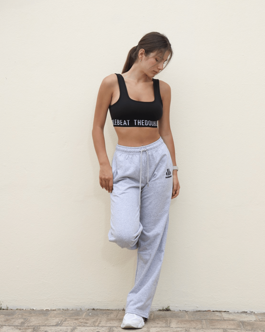 Women's White Flared Pants